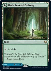 Barkchannel Pathway from Prerelease Cards