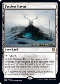 Faceless Haven from Prerelease Cards