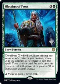Blessing of Frost from Promo Pack: Kaldheim