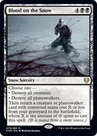 Blood on the Snow from Promo Pack: Kaldheim