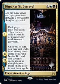 King Narfi's Betrayal from Promo Pack: Kaldheim