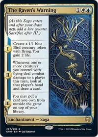 The Raven's Warning from Promo Pack: Kaldheim