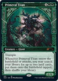 Primeval Titan (221) from Secret Lair Drop Series