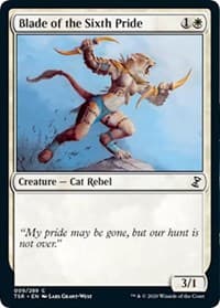 Blade of the Sixth Pride from Time Spiral: Remastered