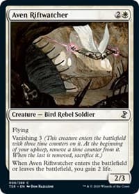 Aven Riftwatcher from Time Spiral: Remastered