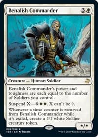 Benalish Commander from Time Spiral: Remastered