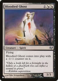 Bloodied Ghost from The List Reprints