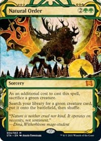 Natural Order from Strixhaven: Mystical Archive
