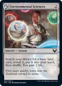 Environmental Sciences from Strixhaven: School of Mages