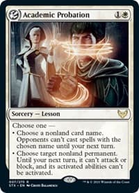 Academic Probation from Strixhaven: School of Mages