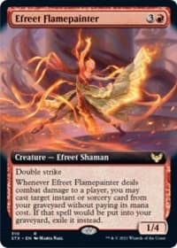 Efreet Flamepainter (Extended Art) from Strixhaven: School of Mages