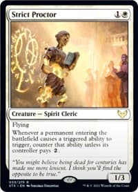 Strict Proctor from Strixhaven: School of Mages