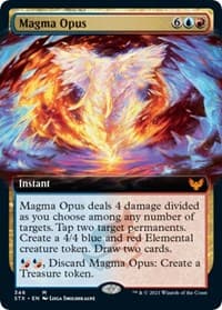 Magma Opus (Extended Art) from Strixhaven: School of Mages