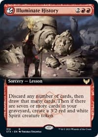 Illuminate History (Extended Art) from Strixhaven: School of Mages
