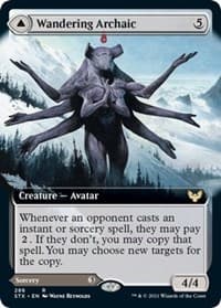 Wandering Archaic (Extended Art) from Strixhaven: School of Mages