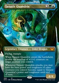Tanazir Quandrix (Borderless) from Strixhaven: School of Mages
