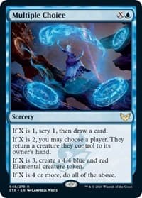 Multiple Choice from Strixhaven: School of Mages