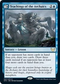 Teachings of the Archaics from Strixhaven: School of Mages