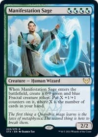 Manifestation Sage from Strixhaven: School of Mages