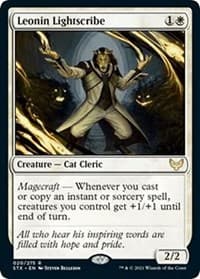 Leonin Lightscribe from Strixhaven: School of Mages