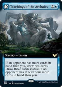 Teachings of the Archaics (Extended Art) from Strixhaven: School of Mages