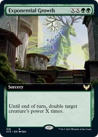 Exponential Growth (Extended Art) from Strixhaven: School of Mages