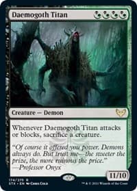 Daemogoth Titan from Strixhaven: School of Mages