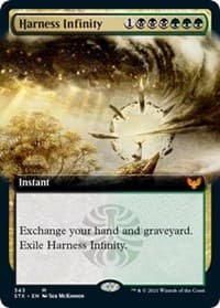 Harness Infinity (Extended Art) from Strixhaven: School of Mages