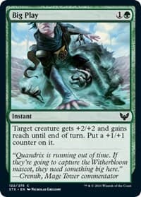 Big Play from Strixhaven: School of Mages