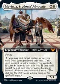 Mavinda, Students' Advocate (Extended Art) from Strixhaven: School of Mages