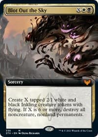 Blot Out the Sky (Extended Art) from Strixhaven: School of Mages