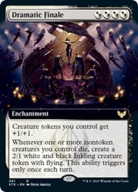 Dramatic Finale (Extended Art) from Strixhaven: School of Mages