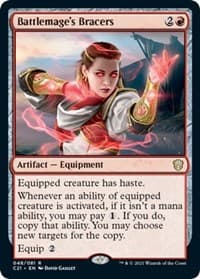 Battlemage's Bracers from Commander 2021