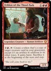Feldon of the Third Path from Commander 2021