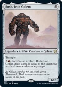Bosh, Iron Golem from Commander 2021