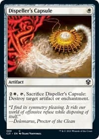 Dispeller's Capsule from Commander 2021