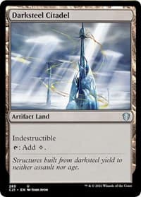 Darksteel Citadel from Commander 2021
