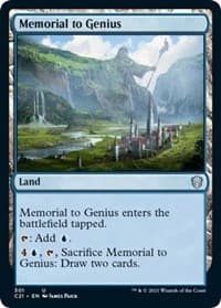 Memorial to Genius from Commander 2021