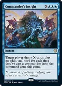 Commander's Insight from Commander 2021
