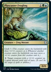 Plaxcaster Frogling from Commander 2021