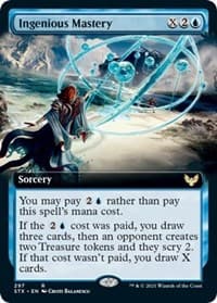 Ingenious Mastery (Extended Art) from Strixhaven: School of Mages