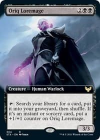 Oriq Loremage (Extended Art) from Strixhaven: School of Mages