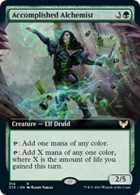 Accomplished Alchemist (Extended Art) from Strixhaven: School of Mages