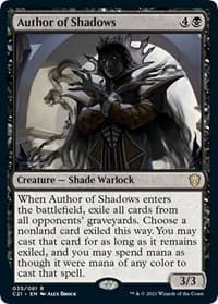 Author of Shadows from Commander 2021