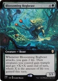 Blossoming Bogbeast (Extended Art) from Commander 2021