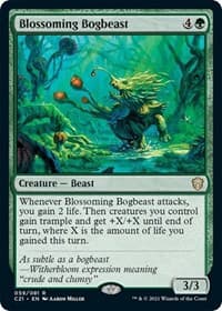 Blossoming Bogbeast from Commander 2021
