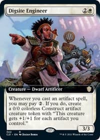 Digsite Engineer (Extended Art) from Commander 2021