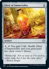 Elixir of Immortality from Commander 2021