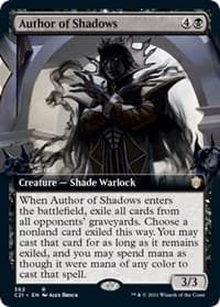 Author of Shadows (Extended Art) from Commander 2021