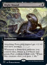 Blight Mound (Extended Art) from Commander 2021
